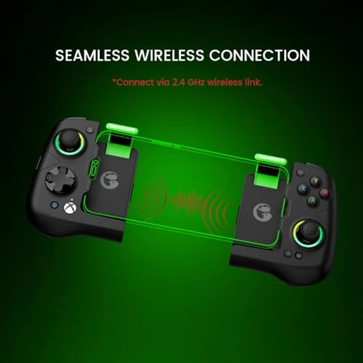 GameSir X4 Aileron Wireless Mobile Gaming Controller für Android mit Hall-Effekt-Sticks - Geteiltes Design mit Tragetasche - Niedrige Latenz Bluetooth-Verbindung - 1 Monat Xbox Game Pass Ultimate, GameSir – Bild 4