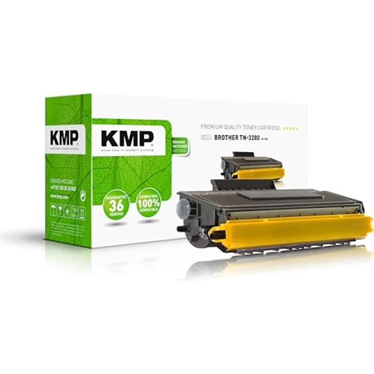 KMP Tonerkartusche B-T30, ersetzt TN-3280, Schwarz, ca. 8.000 Seiten bei 5% Deckung – Bild 2