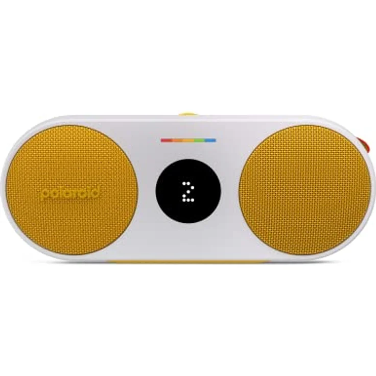 Polaroid P2 - Powerful Portable Wireless Bluetooth Speaker Rechargeable with Dual Stereo Pairing - Yellow and White – Bild 1