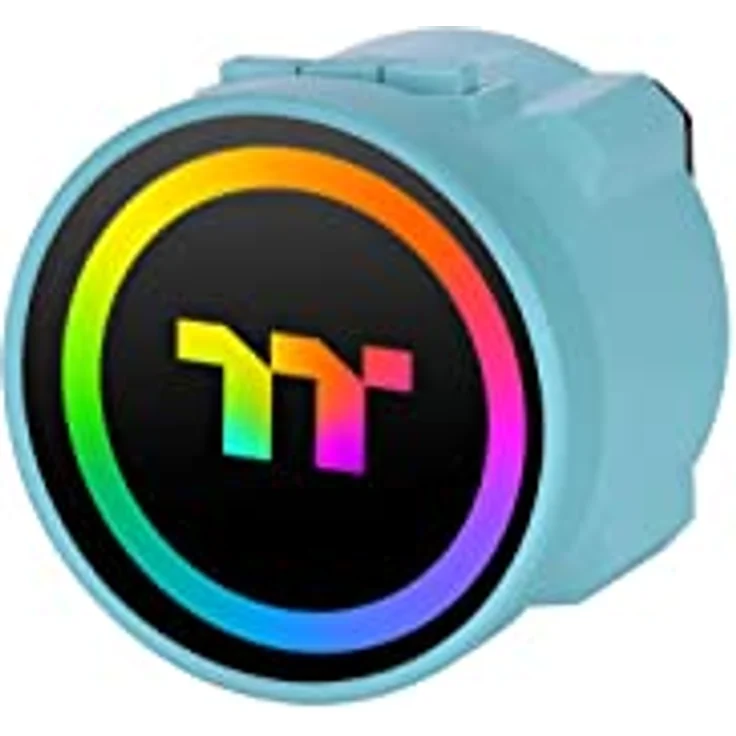 Thermaltake TOUGHLIQUID 240 ARGB Sync All-In-One Turquoise Wasserkühlung | 5V adressierbar | leise 120-mm-PWM-Lüfter | für Intel und AMD Sockel | LGA-1700 | türkis – Bild 4
