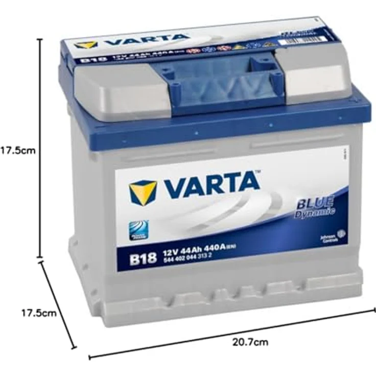 Starterbatterie Varta Blau Dynamische 12V 44Ah LB1 B18 - 440A – Bild 2