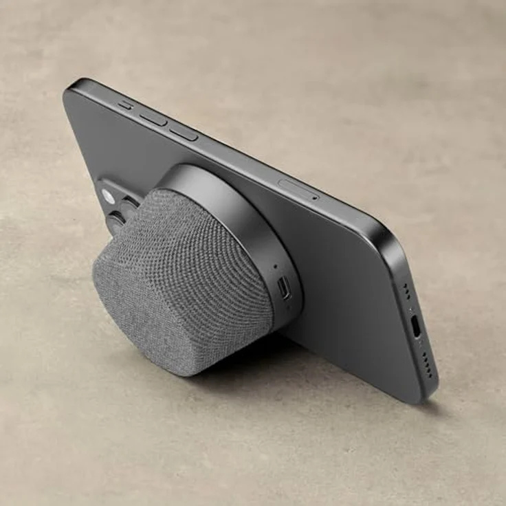 cellularline Bluetooth MAG Lautsprecher Schwarz, 3 Watt Leistung, TWS-Funktion, magnetische Anbringung – Bild 2