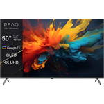 PEAQ PTV 50GQU-5024C 50" Google QLED UHD TV (50 Zoll / 126 cm, 4K, SMART TV, TV) - Preisvergleich