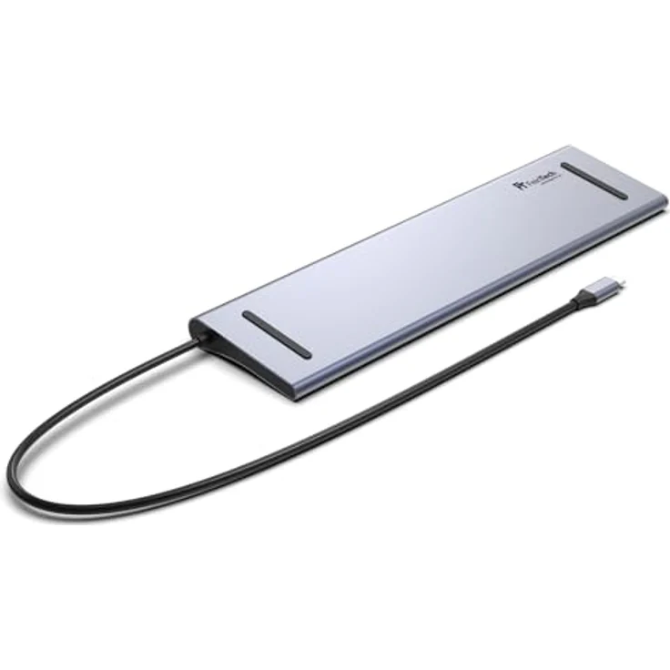 FeinTech CX301 USB-C Dockingstation 12-in-1 Triple Display mit 4K 60Hz, 2x HDMI, 1x DisplayPort, Gigabit Ethernet, 100W Power Delivery – Bild 2