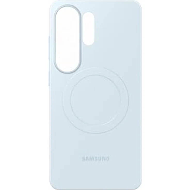 Samsung Slim Magnet Smartphone Case EF-SS948, schlanke Silikon-Hülle für Galaxy S26 Ultra mit Magnetring, stoßfest und griffig, Light Blue – Bild 4