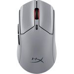 HyperX Pulsefire Haste 2 Pro 4K Wireless-Gaming-Maus, 26000 DPI, RGB, leichtgewichtig 61g, bis zu 90 Stunden Akkulaufzeit, Grau