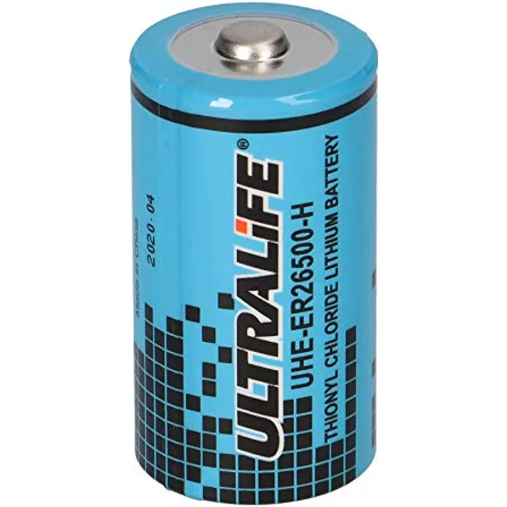 Ultralife UHE-ER26500 Bobbin Cell - C Rundzelle Lithium-Thionylchlorid 3,6V 9000mAh Batterie