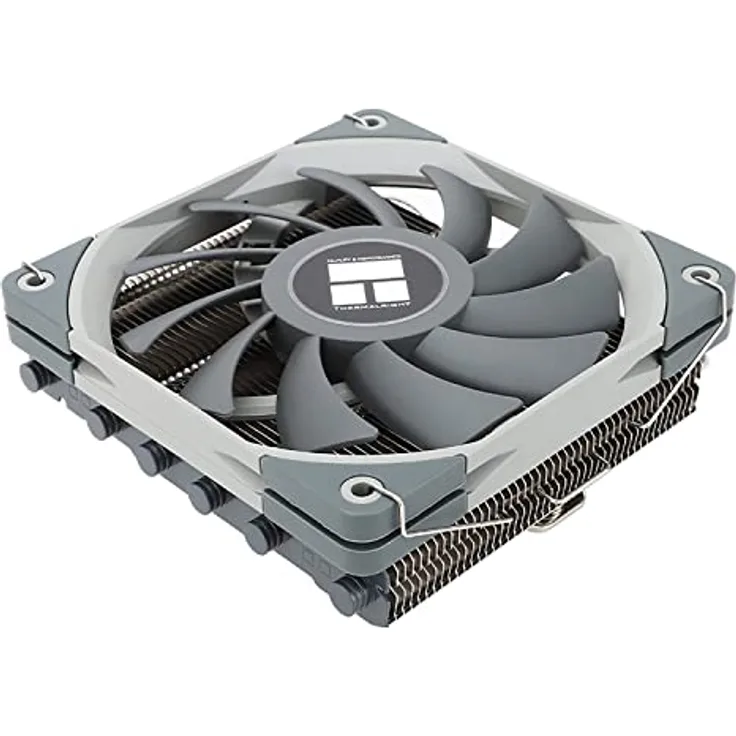 Thermalright AXP120 X67, CPU Kühler mit 12-cm-Radiator und 59 cfm Luftstrom, Schwarz und Grau