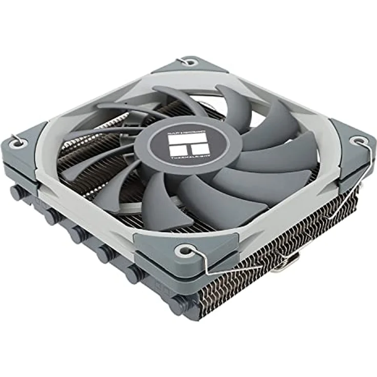 Thermalright AXP120 X67, CPU Kühler mit 12-cm-Radiator und 59 cfm Luftstrom, Schwarz und Grau – Bild 1