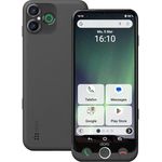 DORO Aurora A30, Smartphone mit 128 GB Speicher, 6,1 Zoll Display, Dual SIM, Graphit