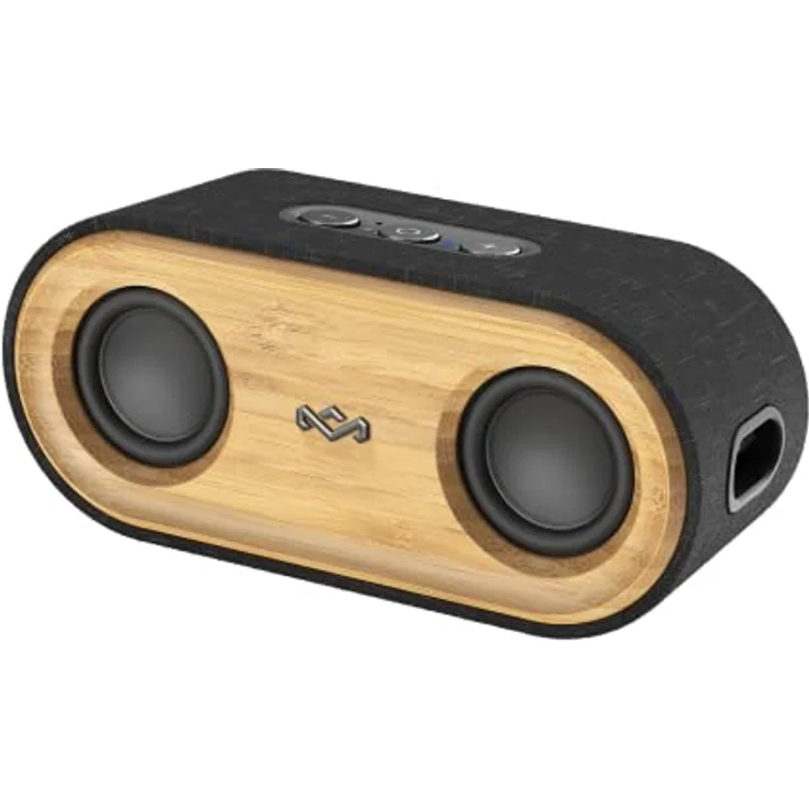 House of Marley Bluetooth-Lautsprecher Get Together Mini 2 (15 h, Akkubetrieb), Bluetooth Lautsprecher, Gelb, Schwarz – Bild 1