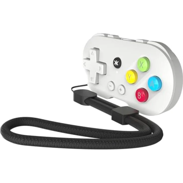 CRKD ATOM Controller für Switch, PC, Mobile/Tablet, Smart TV, Bluetooth 5.0, 10 Stunden Spielzeit, Pal Grey – Bild 4