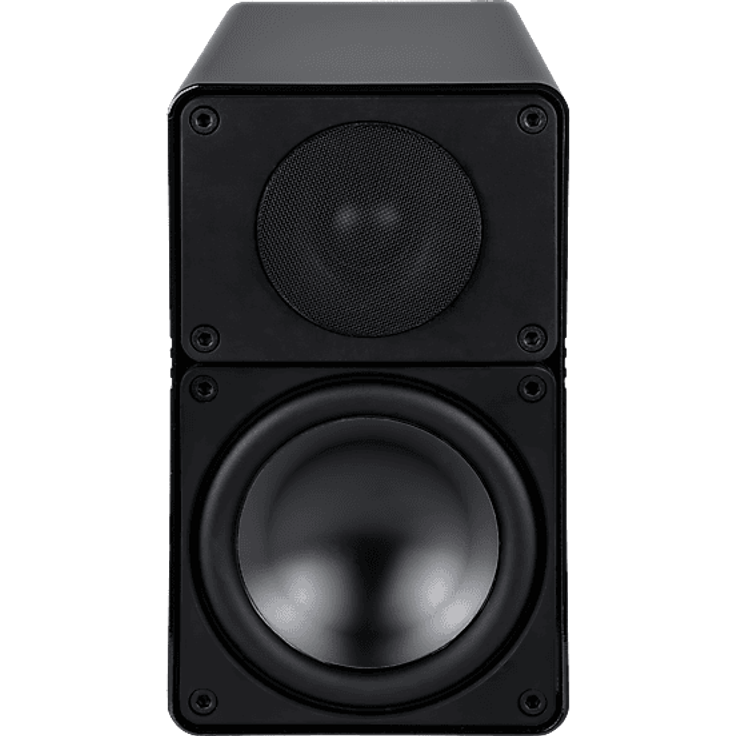 ELAC Elegant BS 305, Passive Lautsprecher 2-Wege, Schwarz Lack Hochglanz