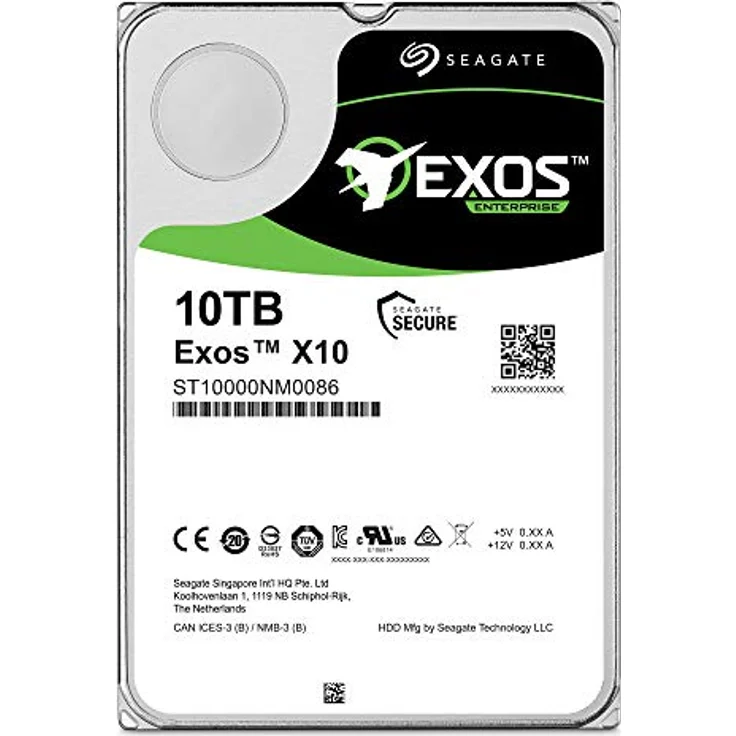 Seagate ST10000NM0086 10000GB Serial ATA III Interne Festplatte - Interne Festplatten (10000 GB, Serial ATA III, 7200 RPM, 3.5 Zoll, Festplatte, 256 MB) – Bild 2