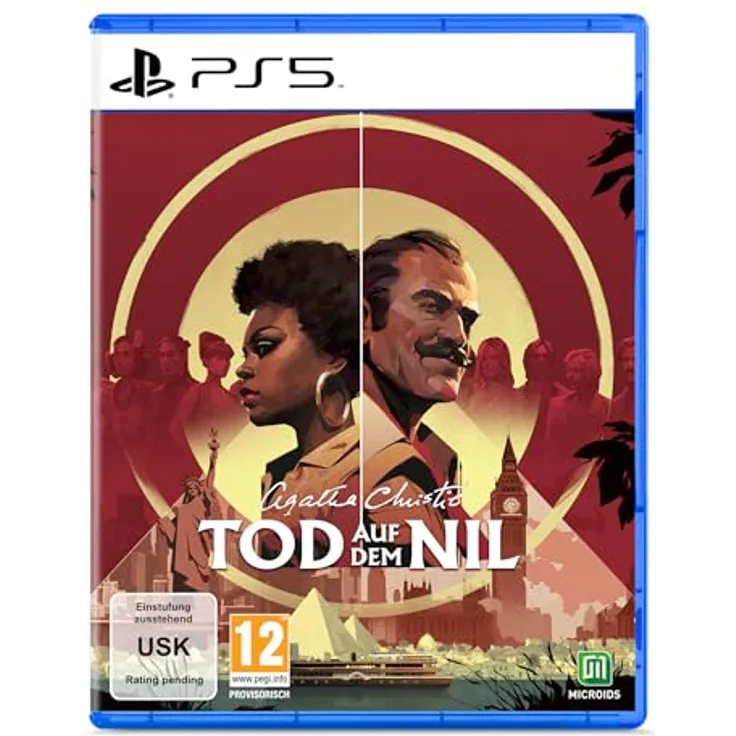 Astragon Agatha Christie - Tod auf dem Nil, PS5-Blu-ray Disc mit einzigartigen Perspektiven und atemberaubenden Schauplätzen