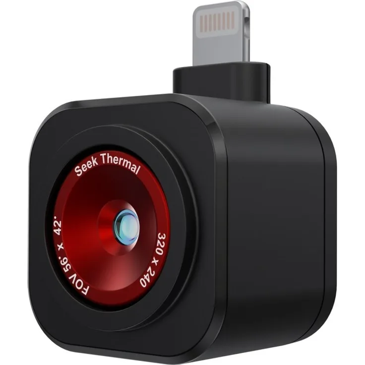 Seek Thermal LQ-ABAX Wärmebildkamera Schwarz 320 x 240 Pixel - Hohe Auflösung und präzise Temperaturmessung