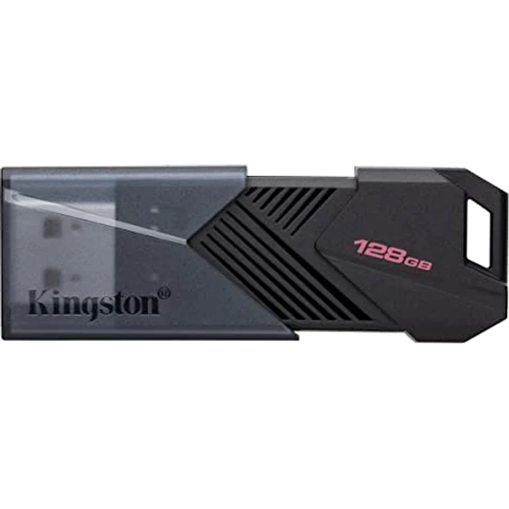 Kingston DataTraveler Exodia Onyx DTXON/128GB Flash Drive 3.2 Gen 1 - mit schlanker, beweglicher Kappe, schwarz – Bild 3