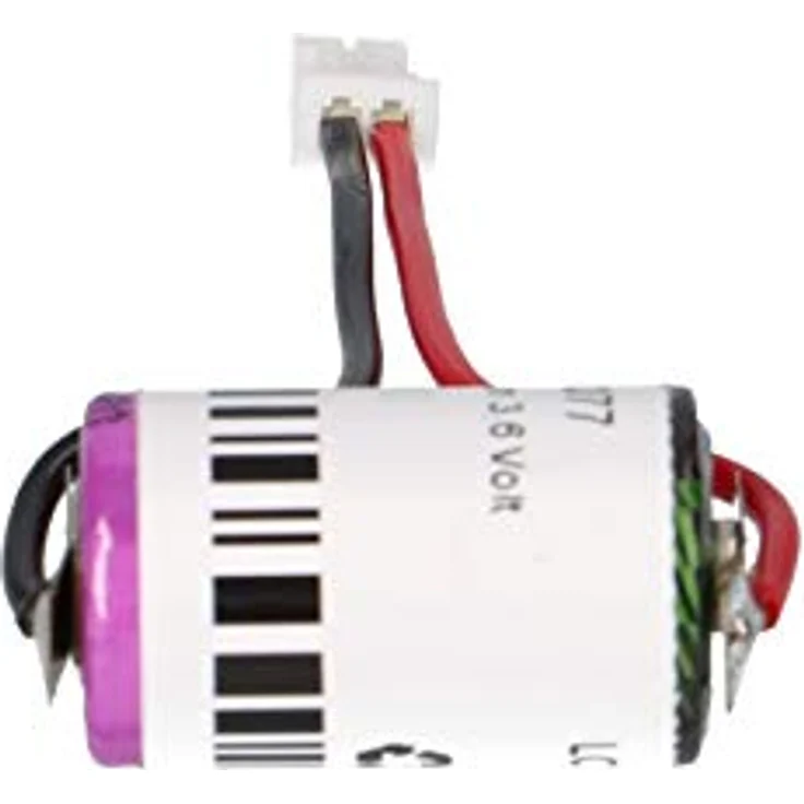 Akkuman.de Lithium Batterie für Testo Datenlogger mit Kabel und Stecker - 175-T3 Serie 1/2AA 3,6V 950mAh, passend für 175-T3 Serie – Bild 4