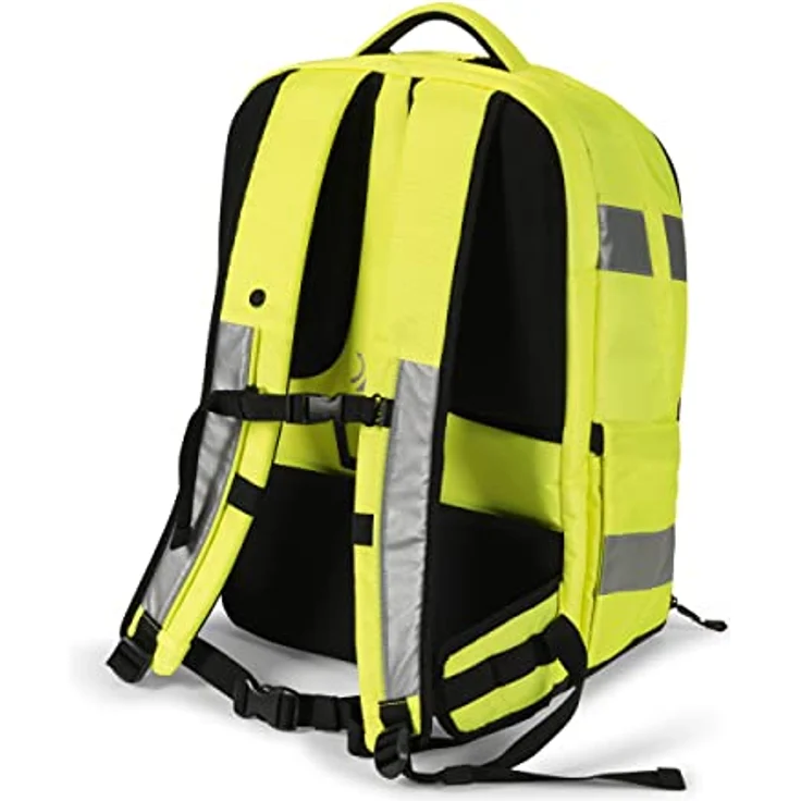 Dicota Rucksack Hi-Vis 32-38 Liter 15.6"-17" - Gelb – Bild 2