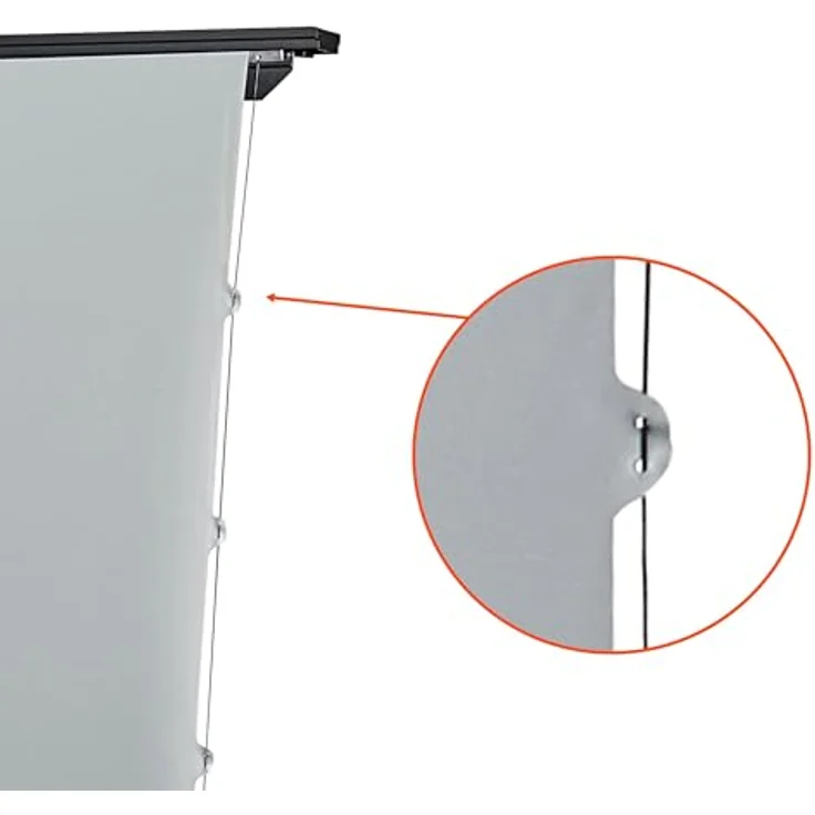 Celexon CLR UST Hochkontrast Bodenscheren Leinwand HomeCinema V2.0, 120" schwarz (16:9) - Schwarz – Bild 6