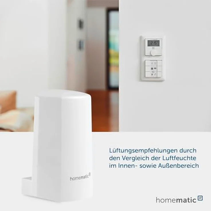 Homematic IP Temperatur- und Luftfeuchtigkeitssensor – außen (HmIP-STHO) – Bild 5