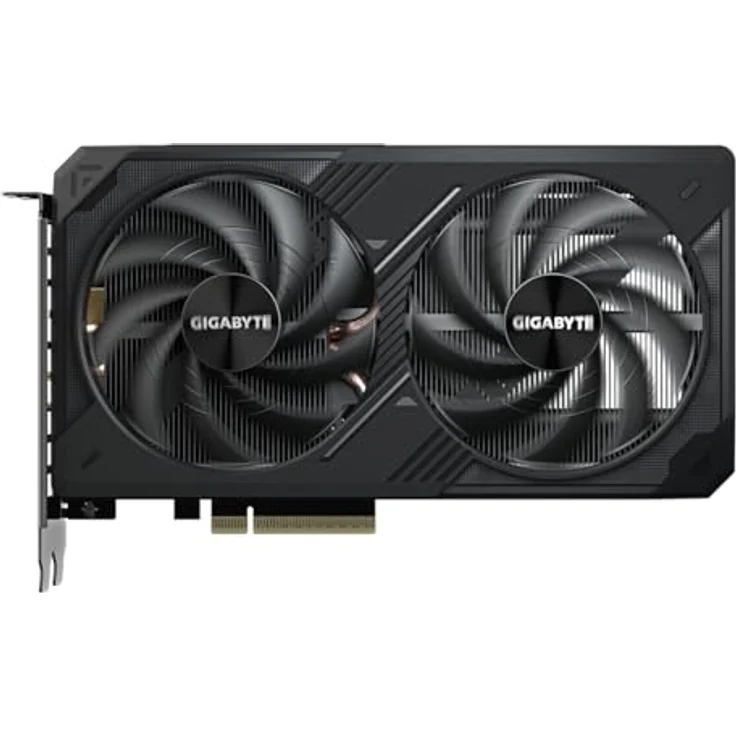 Gigabyte GeForce RTX 5060 Ti WINDFORCE OC 16G Grafikkarte – 16 GB GDDR7, 128 Bit, PCI-E 5.0, 2587 MHz, 3 x DisplayPort, 1 x HDMI, verstärkte Struktur – Bild 2