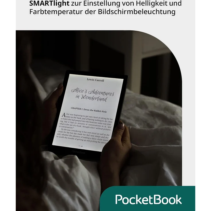 PocketBook e-Book Reader InkPad 4 (deutsche Version) 32 GB Speicher, 19,8 cm (7,8 Zoll) E-Ink Carta 1200 Touch-Display – Bild 4