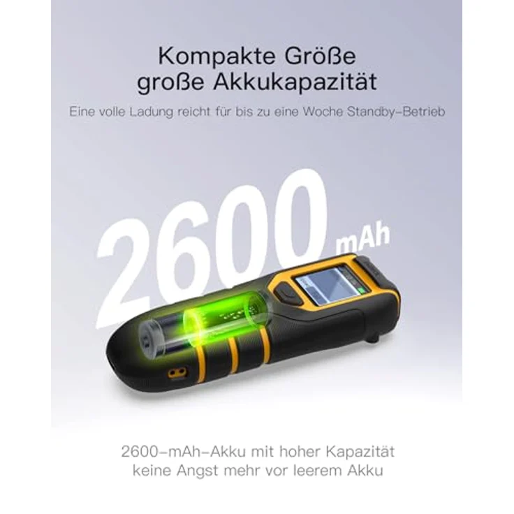Inateck BCST-47, tragbarer Bluetooth Barcode-Scanner mit 1,4 Zoll Display, 2D QR Code Unterstützung, hoher Akku-Kapazität und APP Steuerung – Bild 4