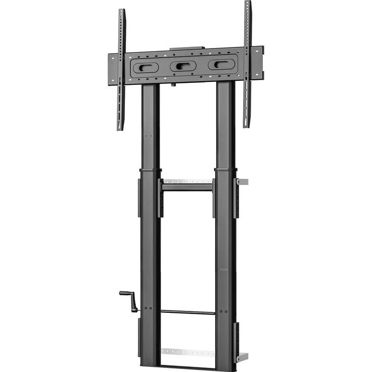 Vision F26W, TV-Ständer mit Höhenverstellung für 55-100" Displays, SWL 80 kg, schwarz