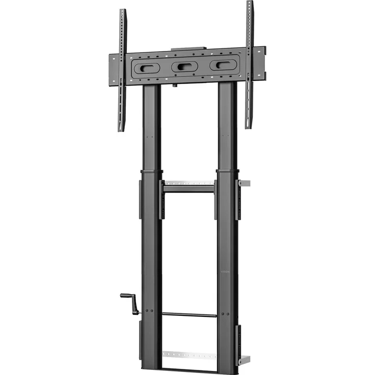 Vision F26W, TV-Ständer mit Höhenverstellung für 55-100" Displays, SWL 80 kg, schwarz