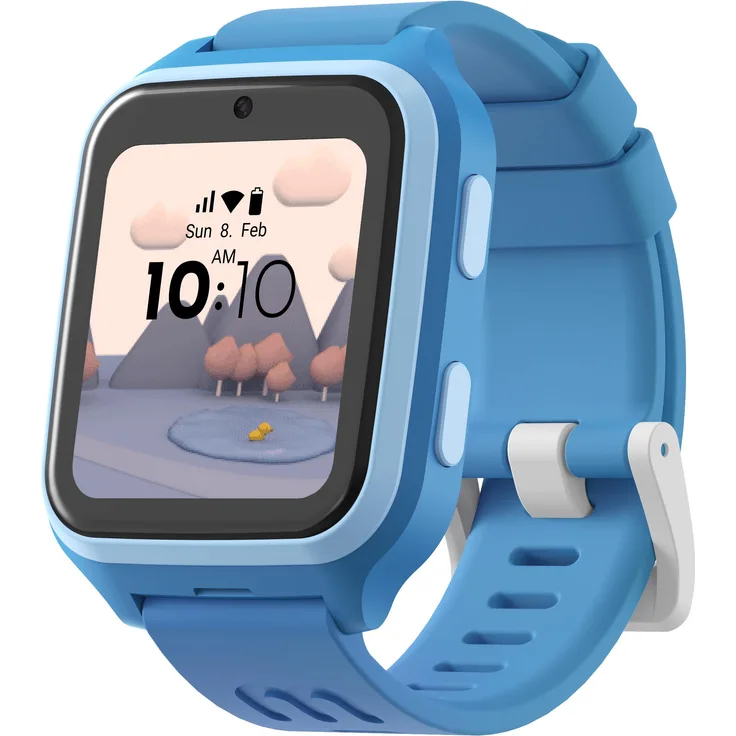 myFirst Fone M1, Smartwatch mit 1,6" AMOLED-Display, blau