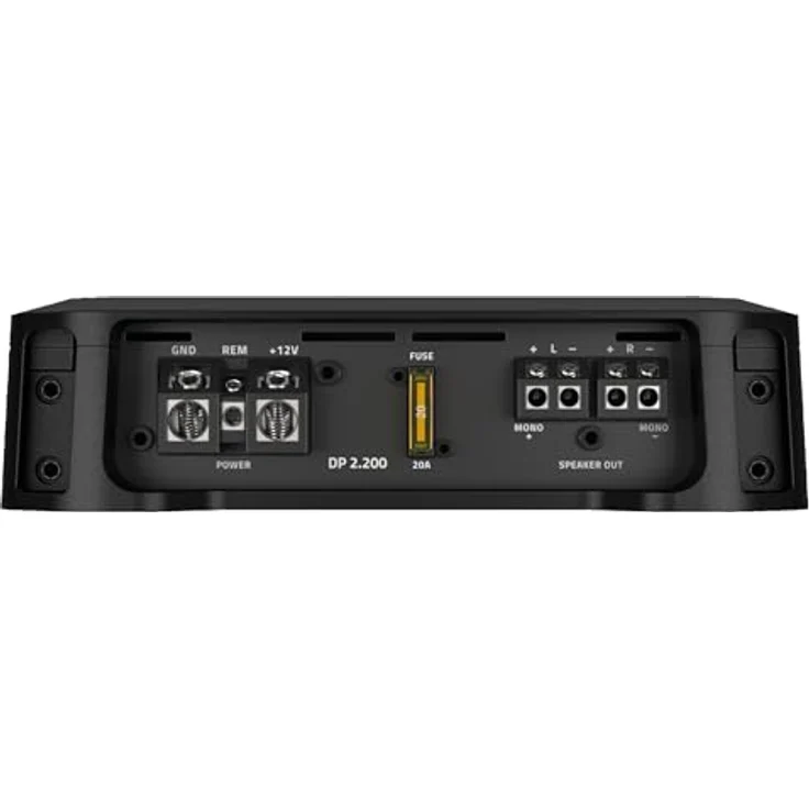 Hertz DIECI DP 2.200 2-Kanal Verstärker, 80 W x 2 RMS, Class-AB-Technik, integrierte Hoch- und Tiefpassfilter – Bild 7
