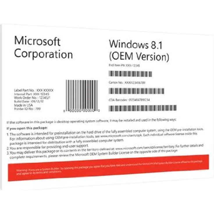 Windows 8.1 Pro OEM 64 Bit Vollversion - Preisvergleich
