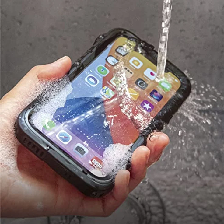 Catalyst Waterproof Case for iPhone 12 Stealth Black – Bild 2