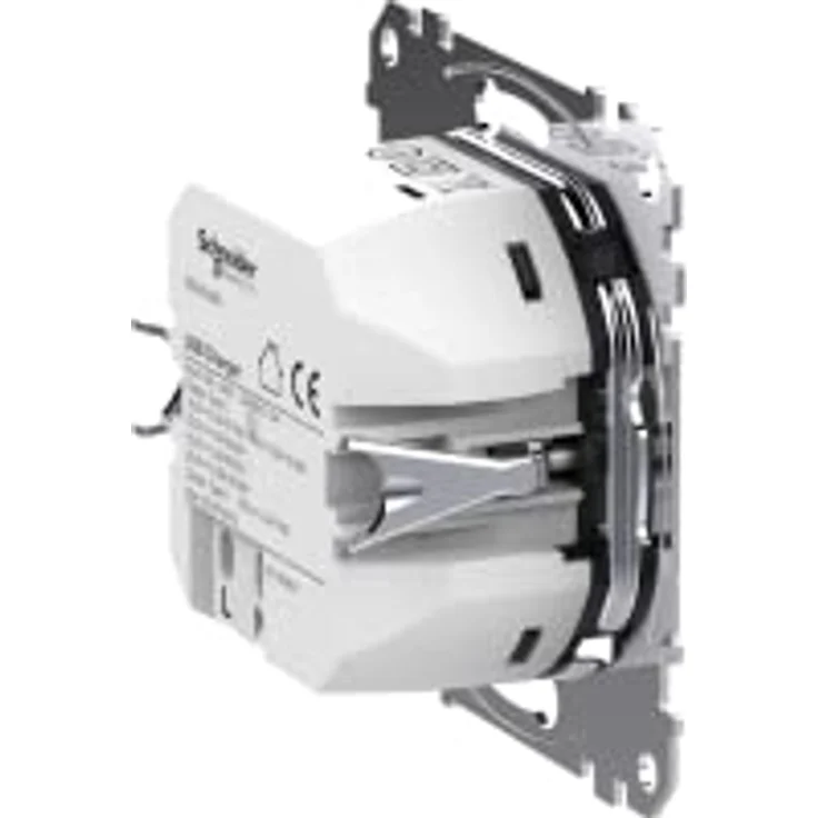 Merten MEG4366-0120 USB-Ladeeinsatz Typ A+C, 45 W Power-Delivery, Überlast- und Temperaturschutz, einfache Installation – Bild 9