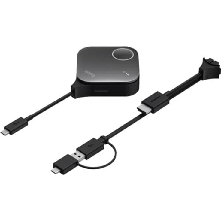 BenQ Instashow VS25, Digital Signal Transmitter in Schwarz mit kompakten Abmessungen (123 mm x 49 mm x 123 mm) und leichtem Gewicht (300 g) – Bild 3