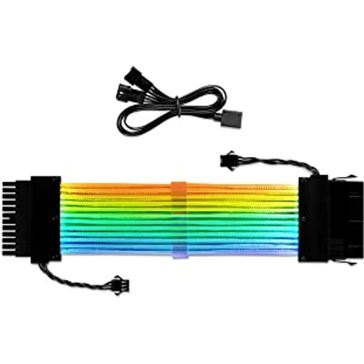 Sharkoon Shark Xtend 24-Erweiterungskabel, RGB, Black – Bild 1