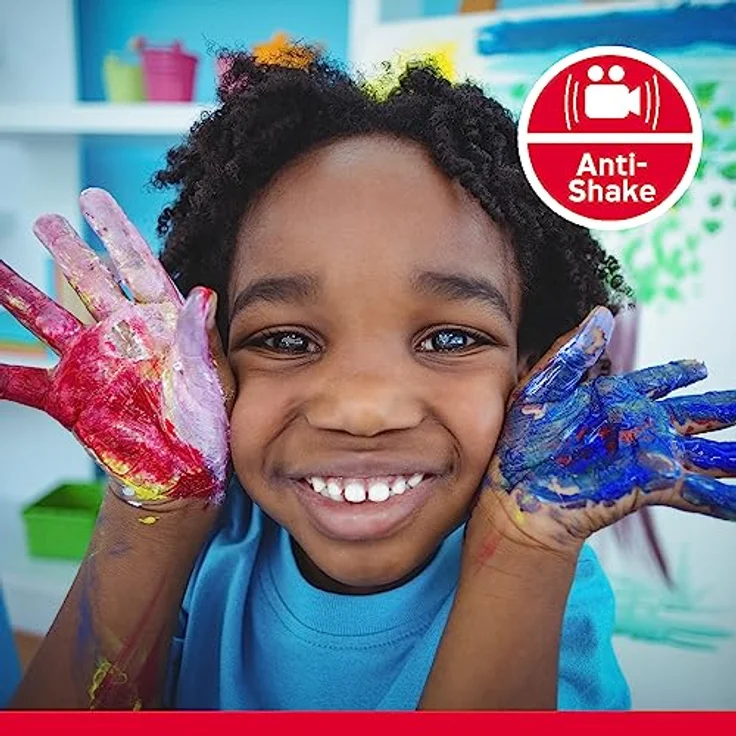 AgfaPhoto DC5500 digitale Kompaktkamera (8x Digit. Zoom, 5 MP, HD-ready), schwarz  – Bild 6