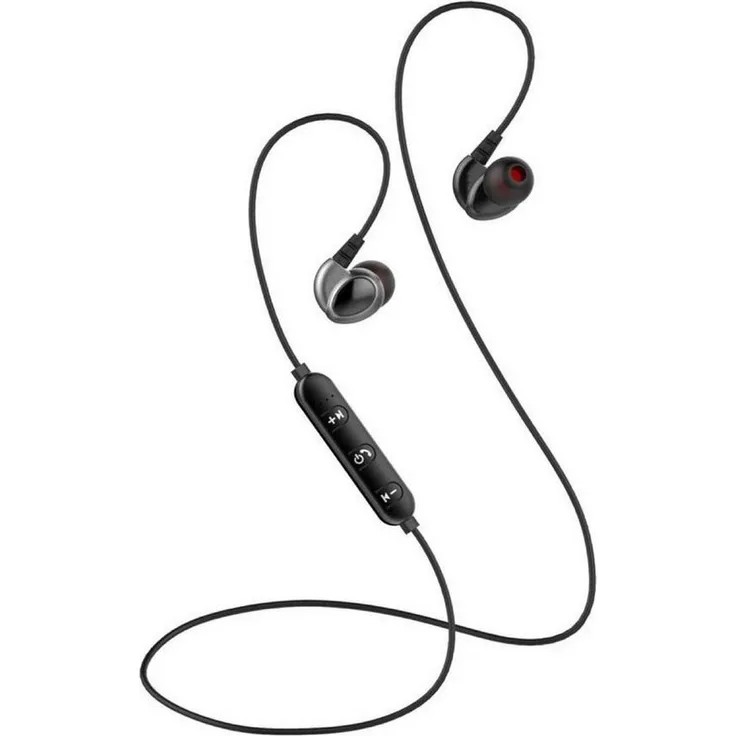 Leicke Symphony Bluetooth In-Ear-Kopfhörer (Musiksteuerung, Sprachassistent, Anrufannahme, kompatibel mit Siri/Google Assistant, 4x Silikon-Ohrstöpsel)