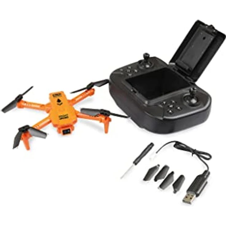 Revell Control Revell 23810 RC Quadrocopter Pocket ferngesteuerterte Drone, Mehrfarbig, mit integrierter Kamera für Live-Bilder und -Videos – Bild 4
