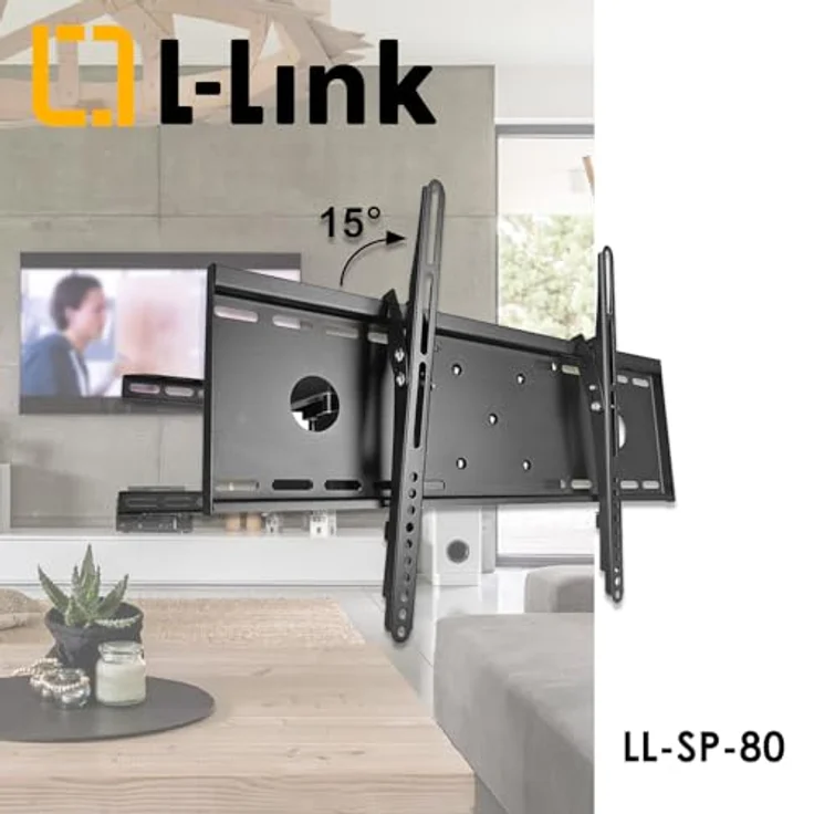 L-Link LL-SP-80, TV-Halterung für 32"/80" Fernseher, VESA 600x400, max. 40kg – Bild 3