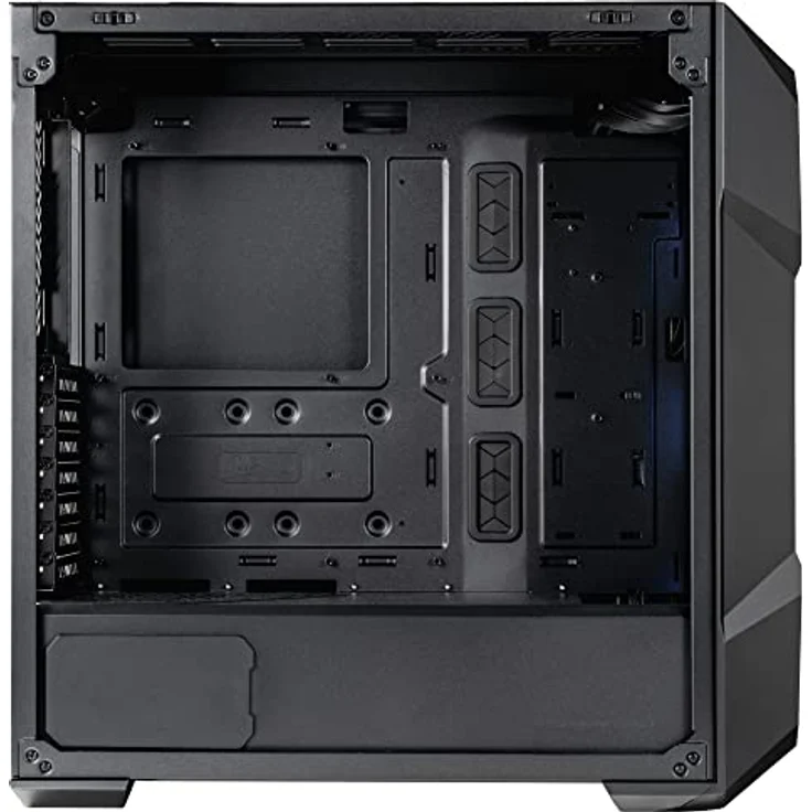 Cooler Master MasterBox TD500 Mesh V2 – E-ATX Gehäuse mit tesselliertem Mesh, Mid-Tower mit 3 x 120 mm ARGB-Lüfter, abnehmbare Abdeckung, Seitenwand aus gehärtetem Glas, USB Typ-C 10 Gbit/s – Schwarz – Bild 4