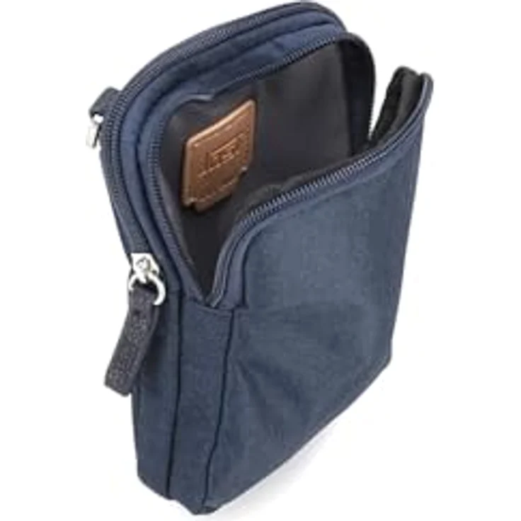Jost Bergen Handytasche, 12 cm, blau, 100% Polyester, Maße 12 cm x 4 cm x 16 cm – Bild 5