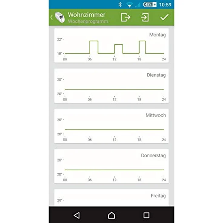 Eqiva Bluetooth Smart Heizkörperthermostat, 141771E0 – Bild 4