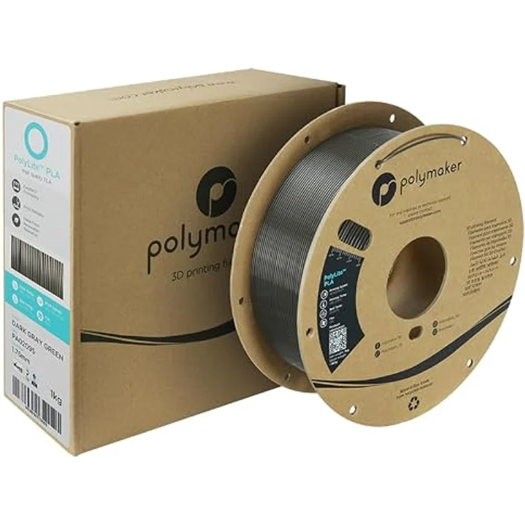 Polymaker PolyLite PLA, 3D Filament mit Jam-Free Technologie, hochmolekular, temperaturbeständig bis 140°C – Bild 3