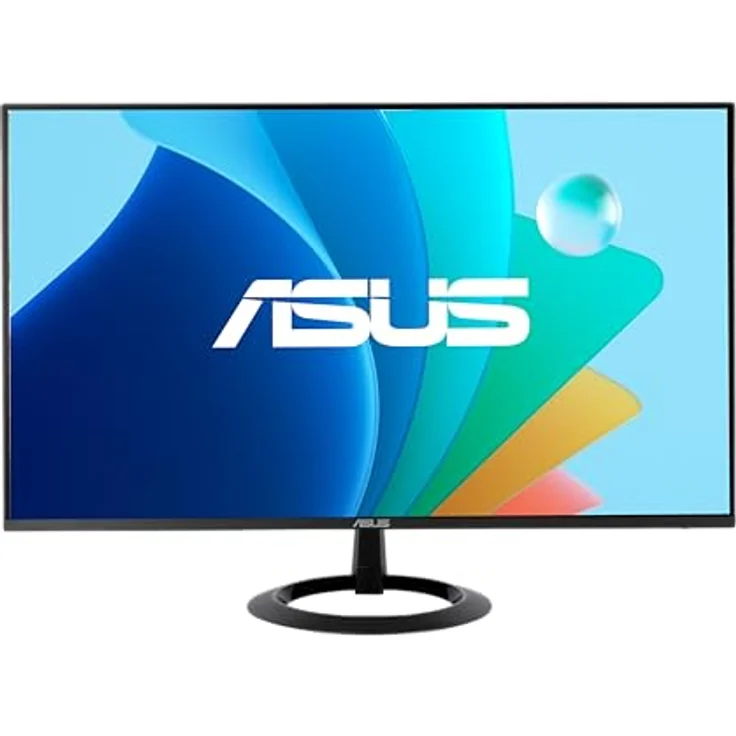 ASUS VZ249HG Eye Care Gaming Monitor 24 Zoll, IPS, Full HD, 120Hz, 1ms, Adaptive Sync, Rahmenlos, Eye Care Plus, Schwarz – Bild 1
