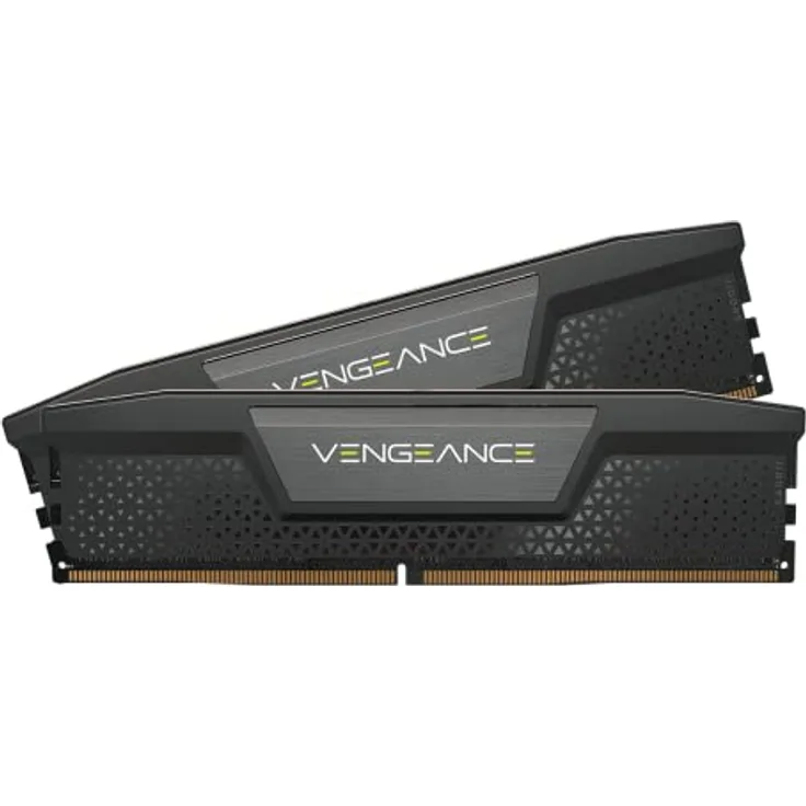 CORSAIR Vengeance DDR5 RAM 32GB (2x16GB) 6000MHz CL30 AMD Expo iCUE Kompatibler Computerspeicher - Grau (CMK32GX5M2B6000Z30)