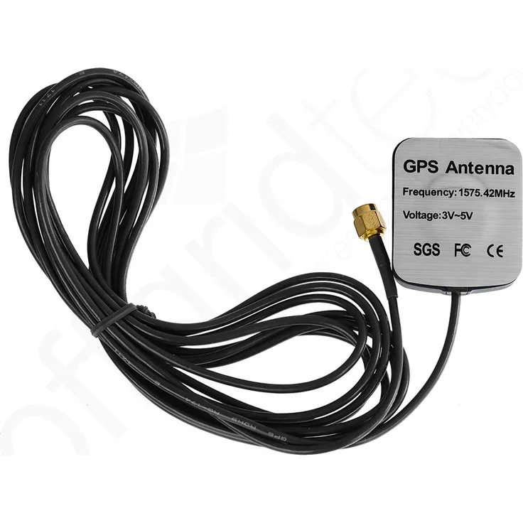 Victron Energy Aktive GPS Antenne für GX GSM und GX LTE, Magnetfuß, 3m RG-74 Kabel, SMA-Stecker