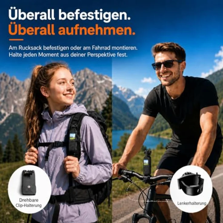 TOSBARRFT H92 Vlog Kamera 1080P, kompakte Videokamera mit 32-GB-Karte und 1,33-Zoll-Touchscreen – Bild 6