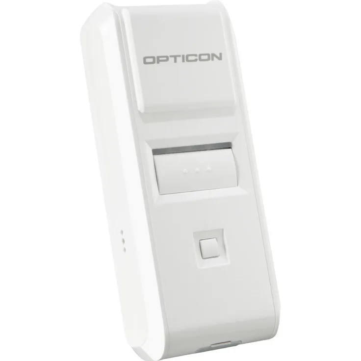Opticon OPN4000i, kompakter 1D Barcode-Scanner mit Bluetooth, weiss